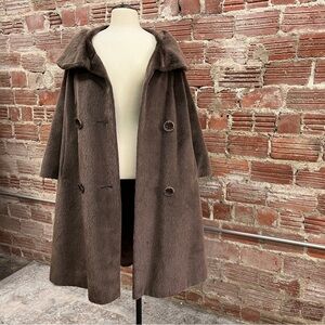 Elegant Brown Women's Coat